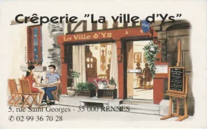 Crêperie La Ville d’Ys à Rennes