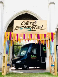 Le cameleon voyageur à Orléans