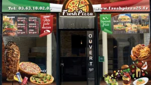 fresh pizza à Besançon