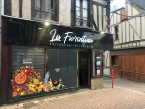 la fiorentina restaurant pizza à Damville