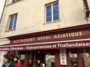 RESTAURANT ROYAL ASIATIQUE à Versailles