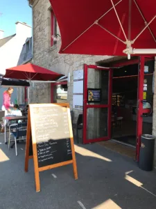 Glenn Café Portsall à Ploudalmézeau