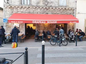 Drapeau Rouge à Montpellier