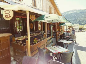 O bar à Huez