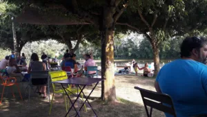 La plage d’ardus à Lamothe-Capdeville