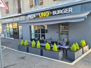pizza « UNO » burger à Chambéry