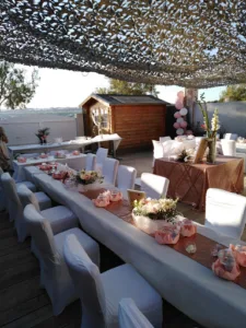 La terrasse des marettes à Vitrolles