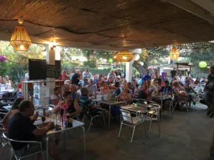 Restaurant du camping les oliviers à Monticello