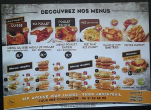 Chicken Grill Rotisserie Sandwichs à Argenteuil