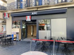 KFC à Nice