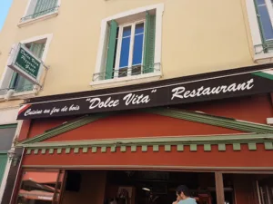 Dolce Vita – Pizzas au feu de bois à Valence