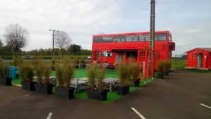 Le Bus Rouge à Saint-Ouen-l'Aumône