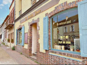 La Maison jaune à Pontgouin