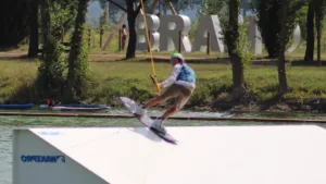 teleski nautique de Bram à Bram