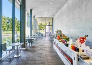 Restaurant de Tadao Ando à Le Puy-Sainte-Réparade