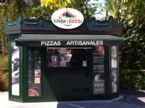 Le kiosque à pizzas à Bapaume
