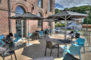 Restaurant de l’hôtel de La Tabletterie à Méru