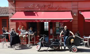 le café rouge à Saint-Étienne