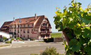 Hotel Restaurant Au Riesling à Zellenberg