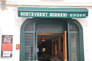 Restaurant Hernani à Biarritz