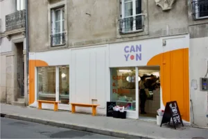 Canyon, café fleurs à Nantes