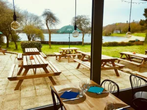 Au lac du Drennec restaurant à Commana