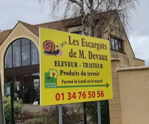 Les Escargots de Monsieur Devaux à Favrieux