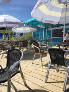 La cabane bleue à Villerville