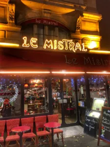 Le Mistral à Paris
