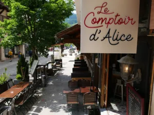 Le Comptoir d’Alice à Megève