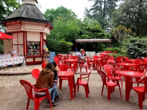 Kiosque du jardin des plantes à Rouen