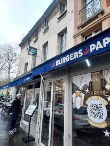 Les Burgers de Papa à Versailles