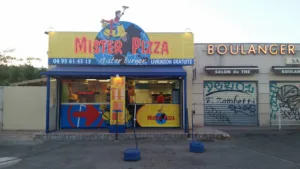 Mister Pizza à Antibes