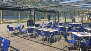 Chalet chez Mimi’s restaurant au bord du lac à Aix-les-Bains