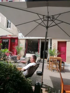 A la fontaine aux lions à Montluçon