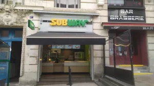 Subway à Angers