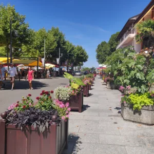 Les rives Du Leman à Thonon-les-Bains