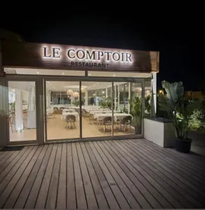 Restaurant Le Comptoir à Grimaud