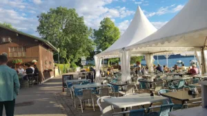 Le pêcheur à Veyrier-du-Lac