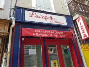 L’estafette de Nicolas à Narbonne