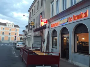 Le terminal à Villefranche-sur-Saone