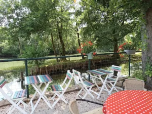 la guinguette des îles de Troo à Montoire-sur-le-Loir