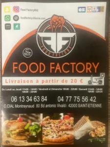 Food factory à Saint-Étienne