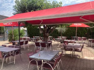 Les jardins du minigolf à Saint-Martin-d'Ardèche