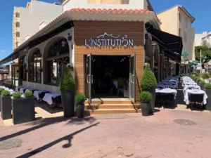 Restaurant L’Institution à Antibes