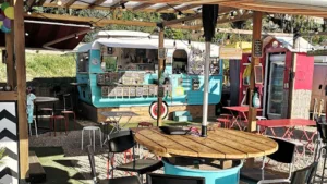 La Caravane bleue à Audierne