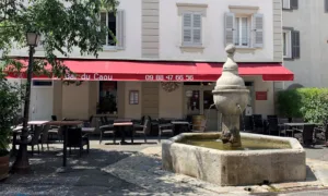 Le bar du Caou à Figanières