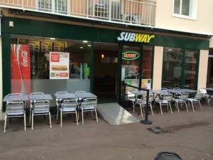 Subway à Antibes