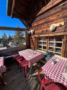 Restaurant Chalet Le Forestier de Rochebrune à Megève