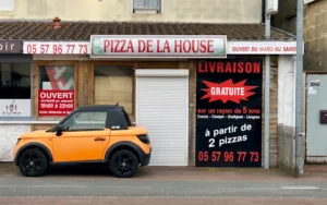 Pizza de la House à Canéjan